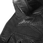 Guantes de Moto de Cuero con Dedos Completos y Pantalla Táctil