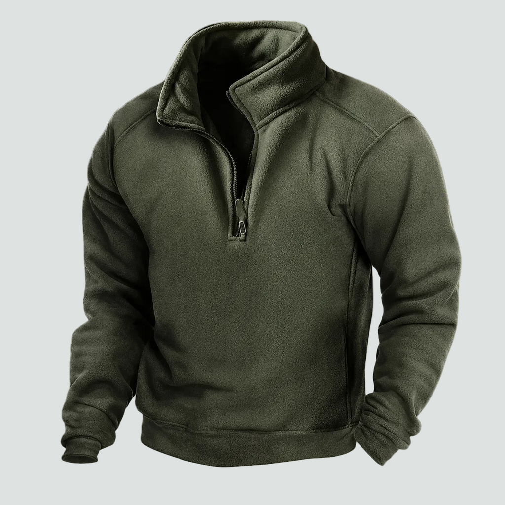 Soria Tactical V-Neck Fleece Sweatshirt